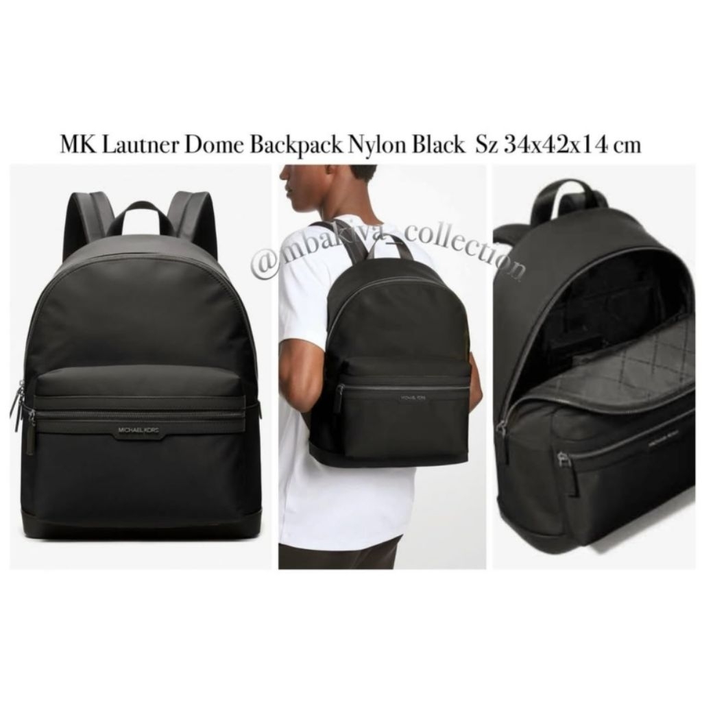 MK Lautner Dome Backpack Nylon Black