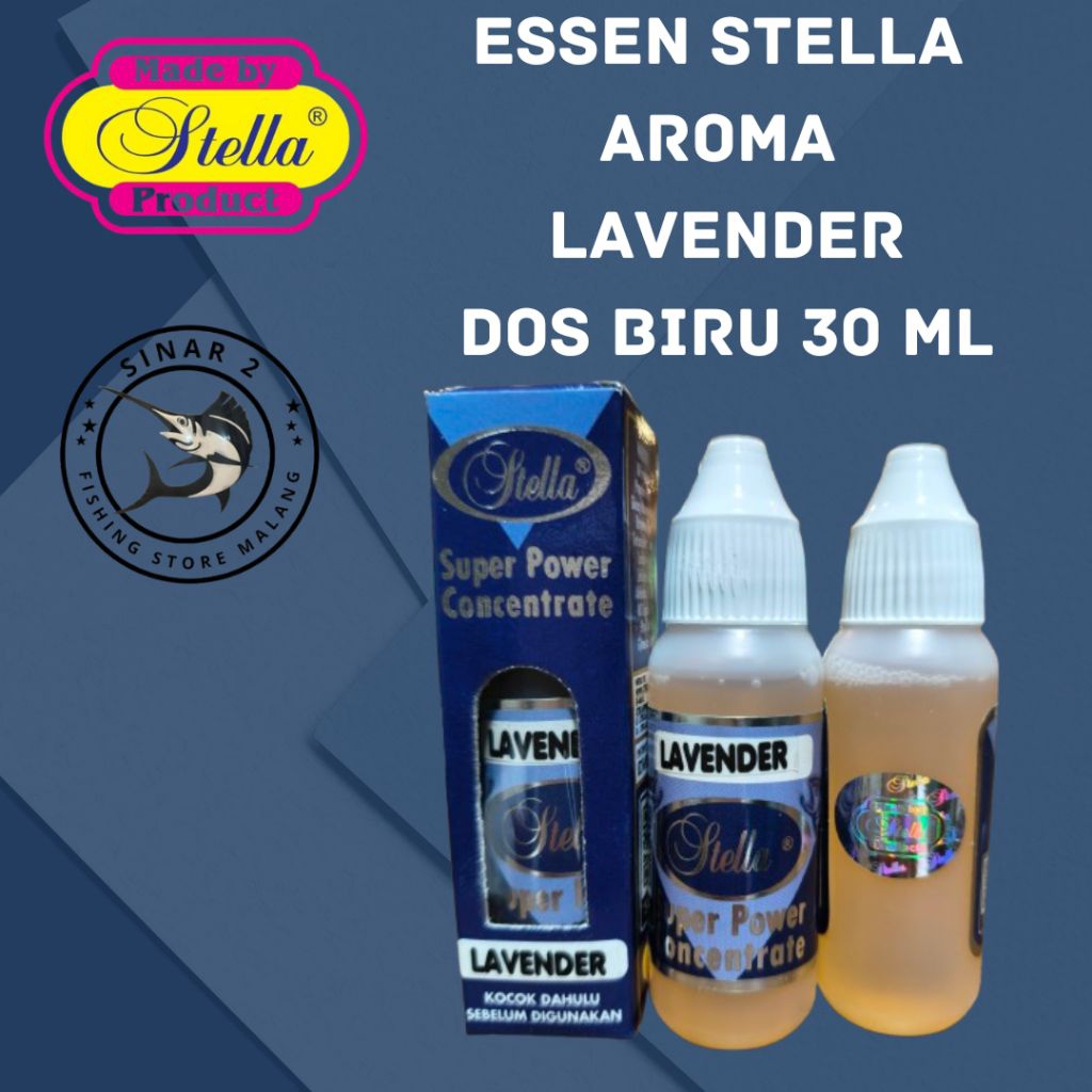Essen Stella Dos Biru Aroma Lavender Premium 30 ml