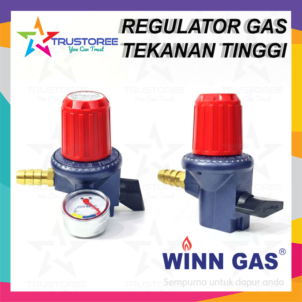 REGULATOR GAS TEKANAN TINGGI WINN GAS W-181NM/W-181M