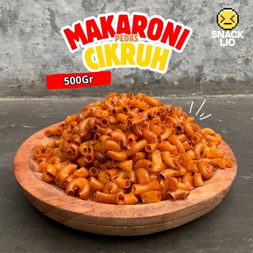 500GR - Makaroni Cikruh / Makaroni Pedas Cikruh