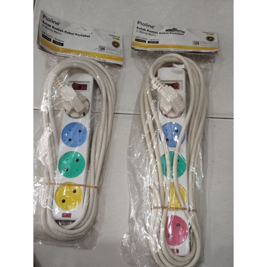 Terminal Kabel Pioline Warna Warni + Switch 5 Meter