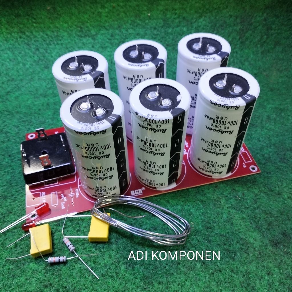 KIT PSU 6ELCO RUBYCON USR PUTIH
