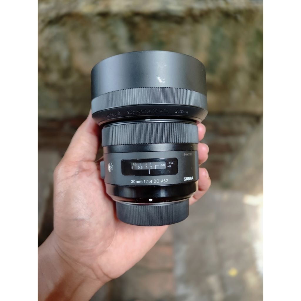 lensa Nikon 30mm 1.4 sigma 30mm F1.4 DC ART