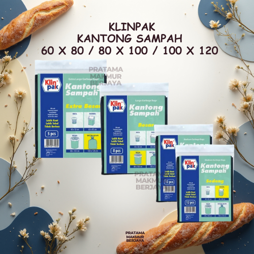KLINPAK KANTONG SAMPAH UKURAN 60 X 80/80 X 100/ 100 X 120