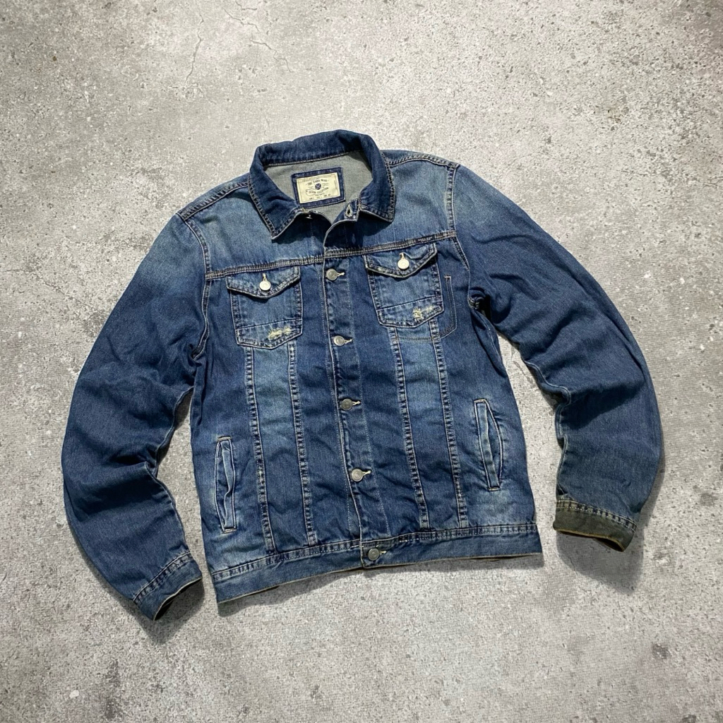 Denim Jacket Zara Man Second