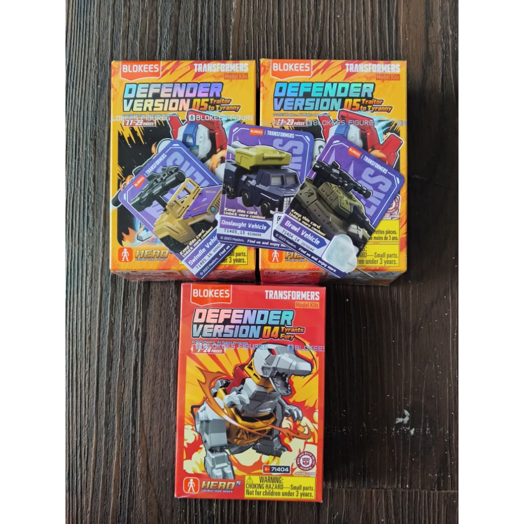 Blokees Bruticus Vehicle _ Transformers Defender Version