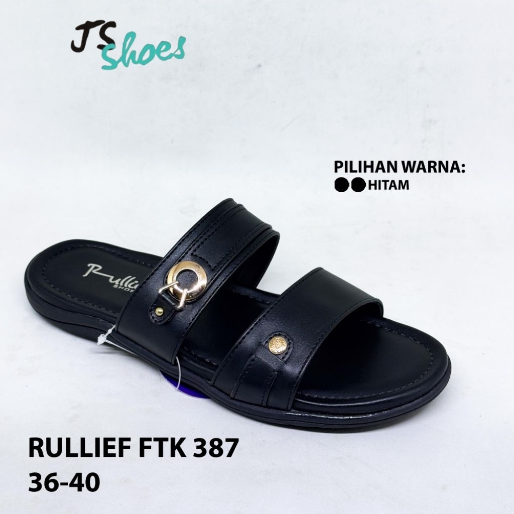 RULLIEF FTK 387 - SANDAL SLOP CASUAL WANITA DEWASA MERK RULLIEF ORIGINAL