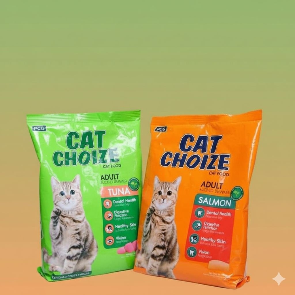 CAT CHOIZE ADULT TUNA SALMON FRESHPACK  800GRAM MAKANAN KUCING CAT CHOIZE TUNA SALMON