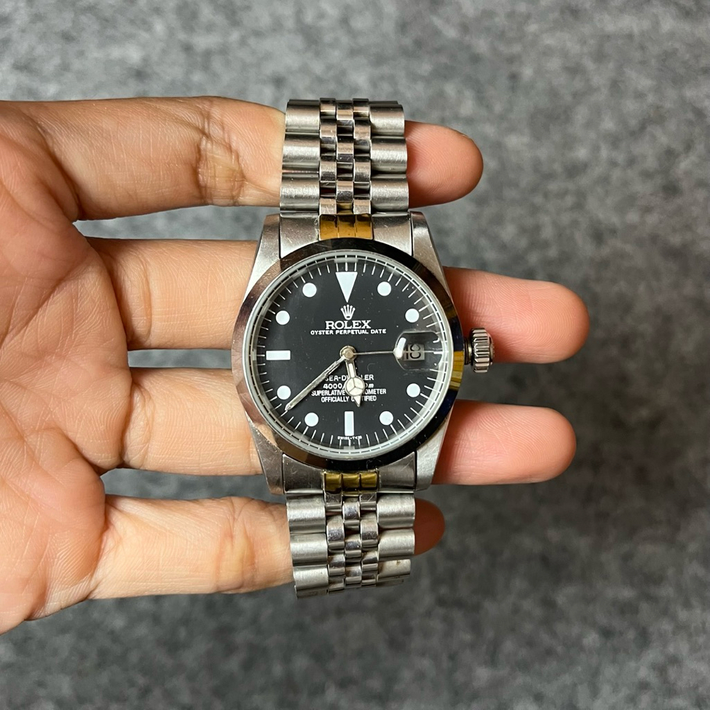 Jam tangan rolex automatic premium second
