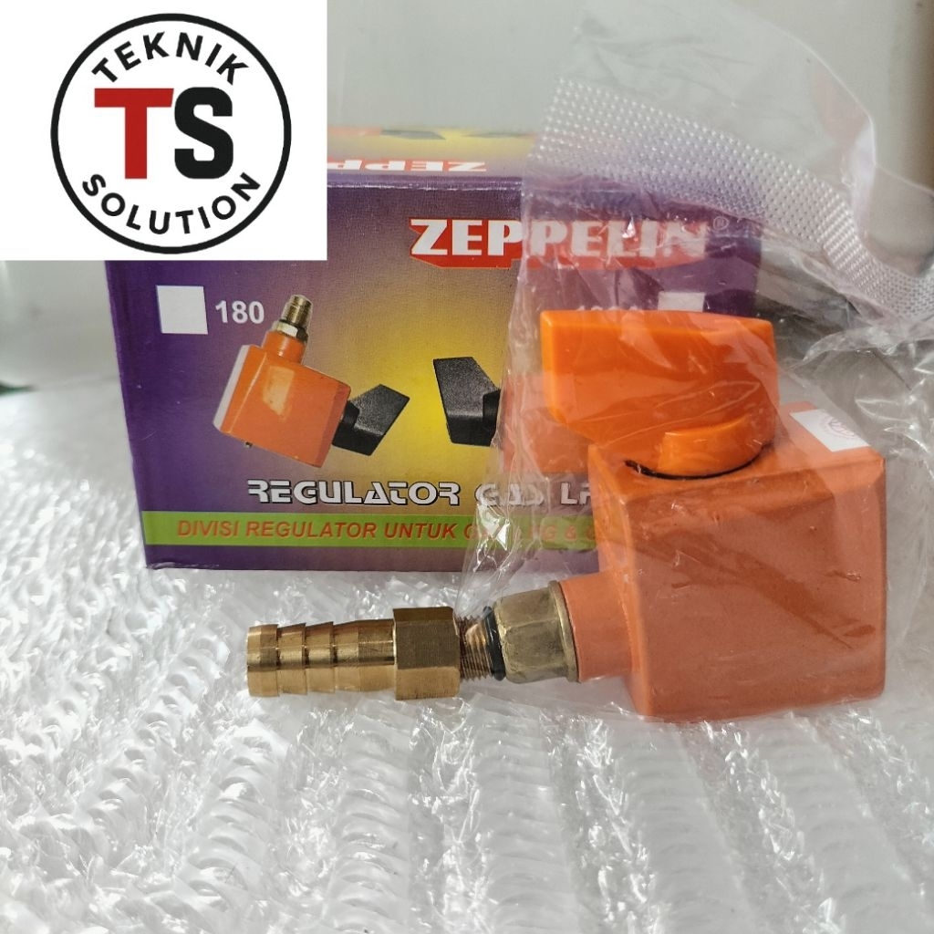 Regulator Gas LPG 12kg High Pressure Zeppelin + nepel