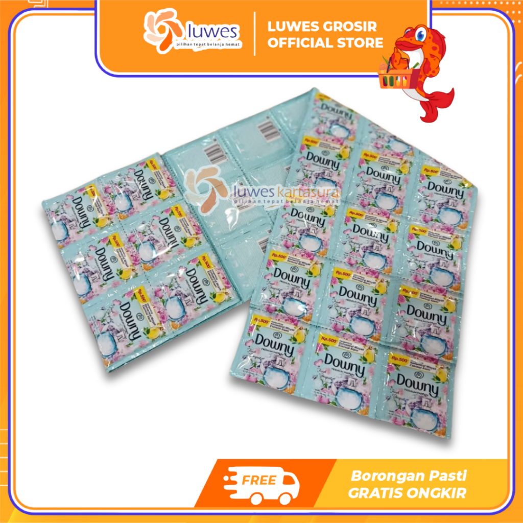 [GROSIR] Downy Fresh Bouquet Sachet 8ml Paket 3 Renceng (36Sachet)Pewangi Pakaian Murah