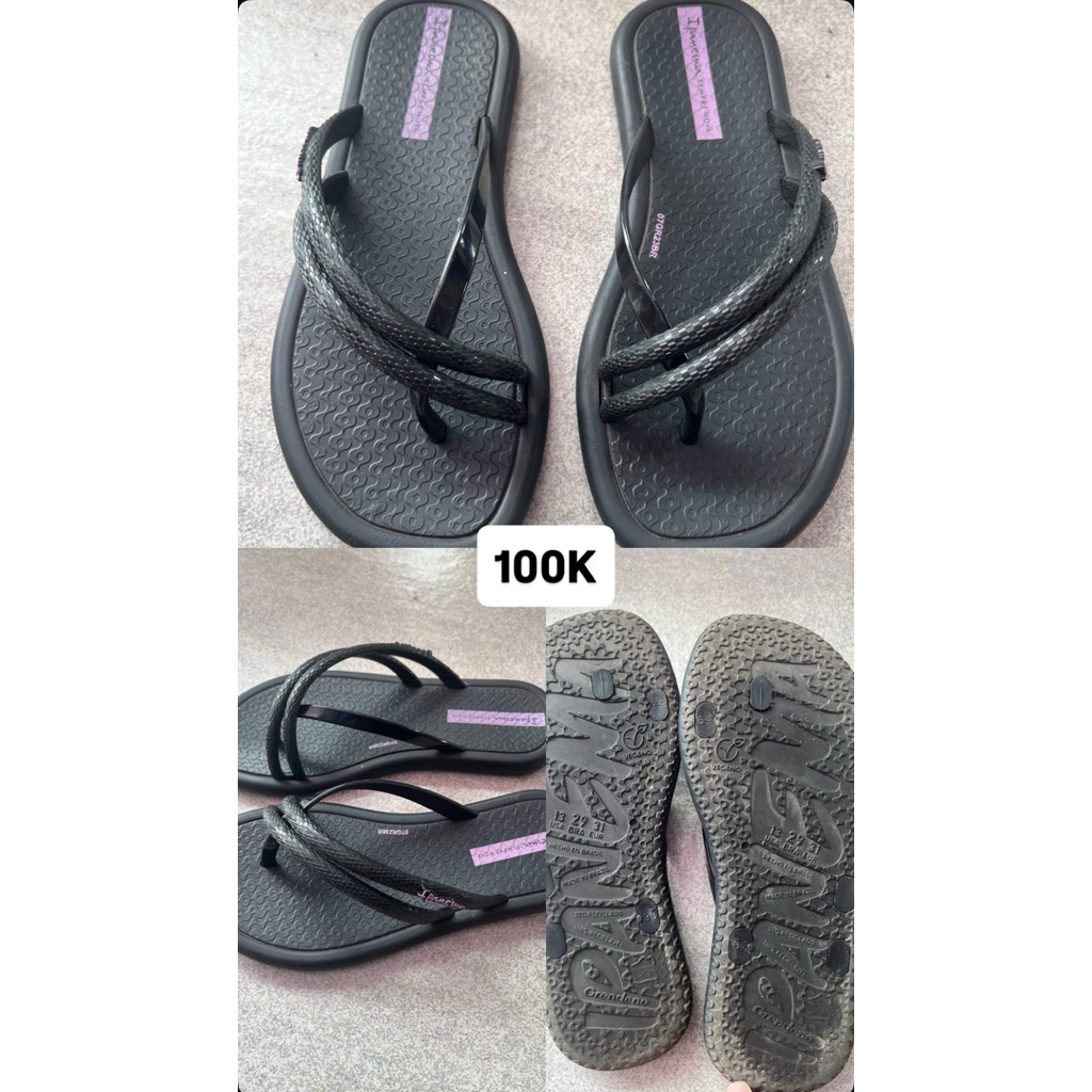 preloved sendal anak perempuan ipanema ukuran 31 likenew