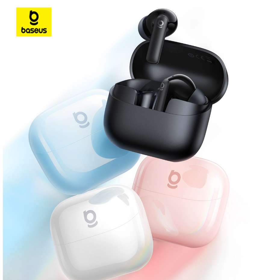 Jess No Limit X Baseus BP1 NC TWS Active Noise Cancelling -43dB 4 Mic ENC with IP55 & 41H Playtime a