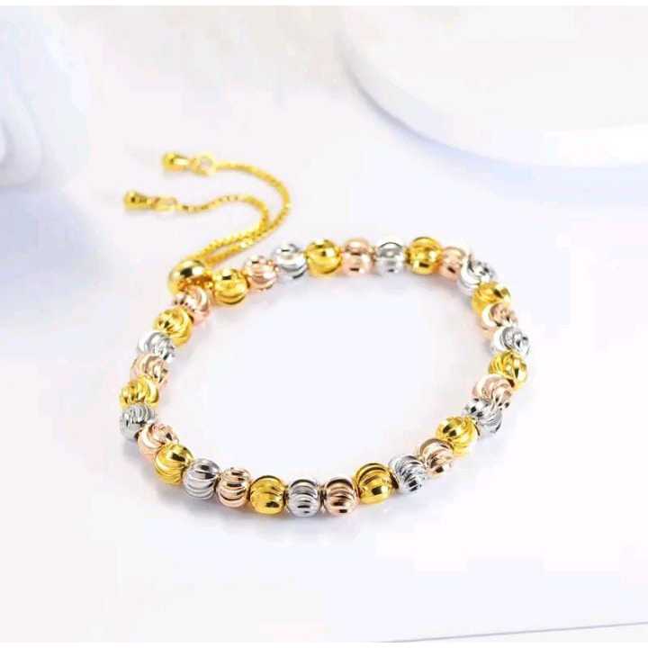 Gelang Serut Titanium Biji Lada