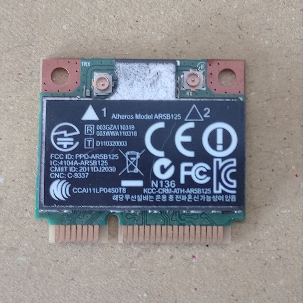 Atheros AR5B125 / AR9485 Wifi Card
