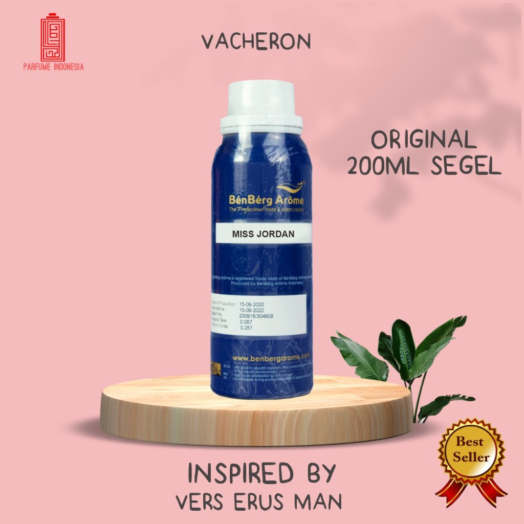 bibit parfum murni VACHERON BENBERG 200ML SEGEL
