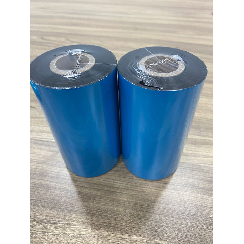 RIBBON Barcode 110 x 300 Meter Wax Ribbon Label Thermal Transfer 110x300