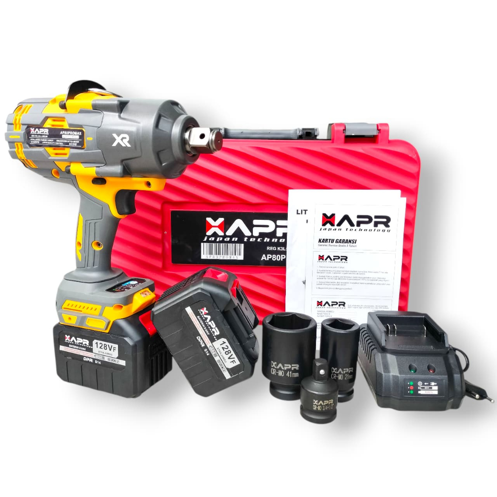 APR JAPAN Impact Wrench Xtra Jumbo 3/4IN AP80 promax 3000NM garansi resmi AP80PROMAX