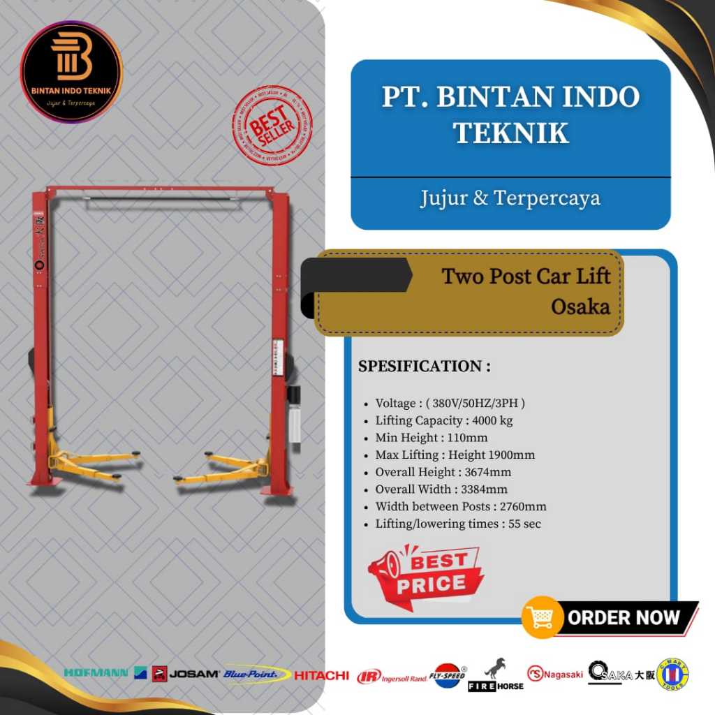 Two Post Car lift / 2 post lift / hidrolik mobil / lift mobil / lift service mobil / hidrolik servic
