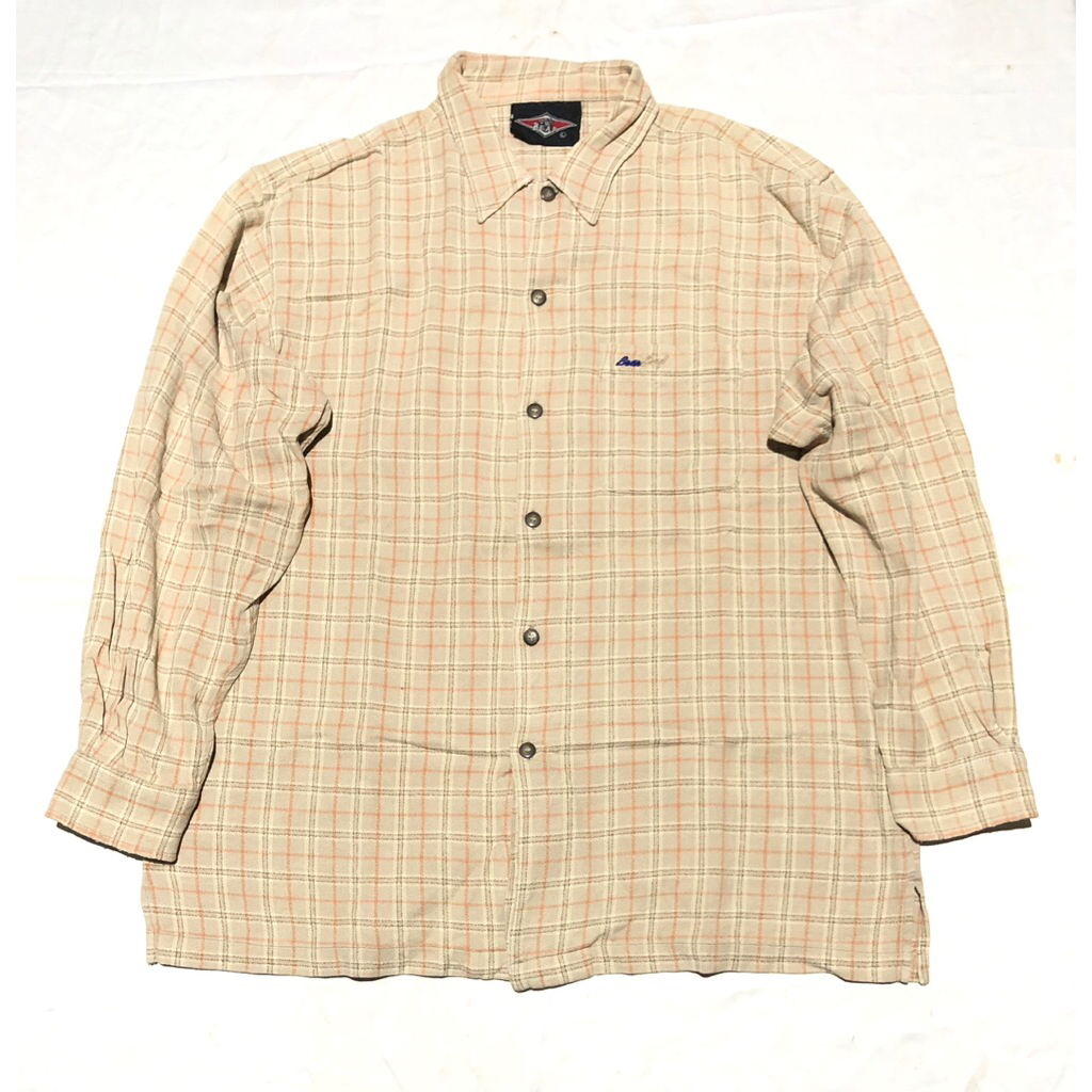 KEMEJA FLANEL BEAR VINTAGE ©1978 SECOND ORIGINAL