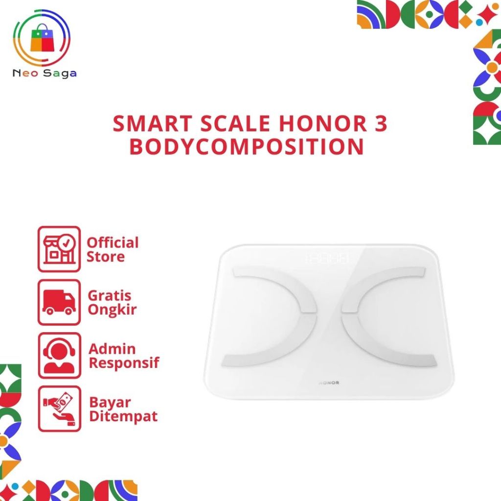 Honor Smart Scale 3 Smart Body Composition Timbangan Badan