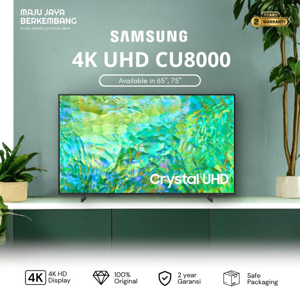 SAMSUNG 65CU8000 / 75CU8000 / UA65CU8000 4K SMART TV 65, 75 inch 2023 series cu8000