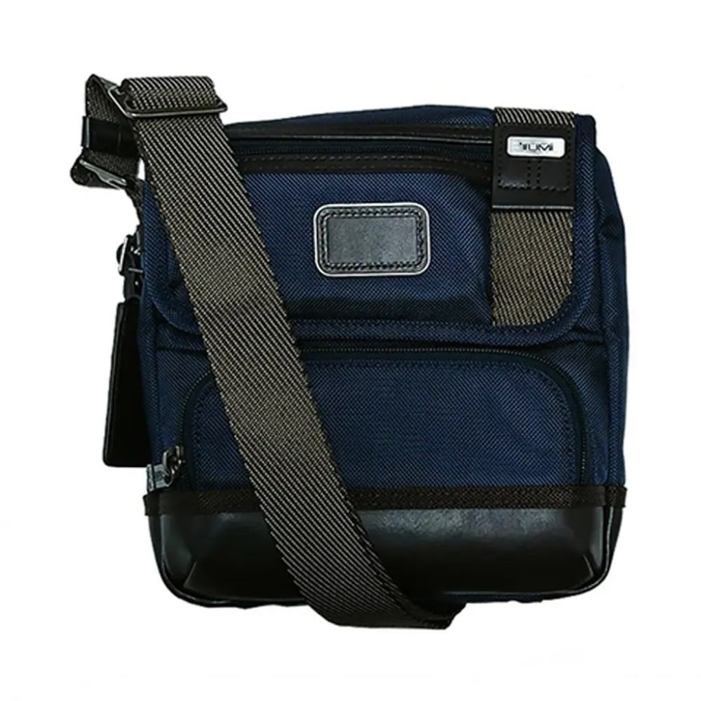 Tumi Kerby Crossbody Canvas Navy Black