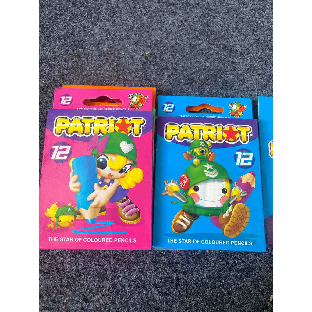 PENSIL WARNA PATRIOT 12 WARNA