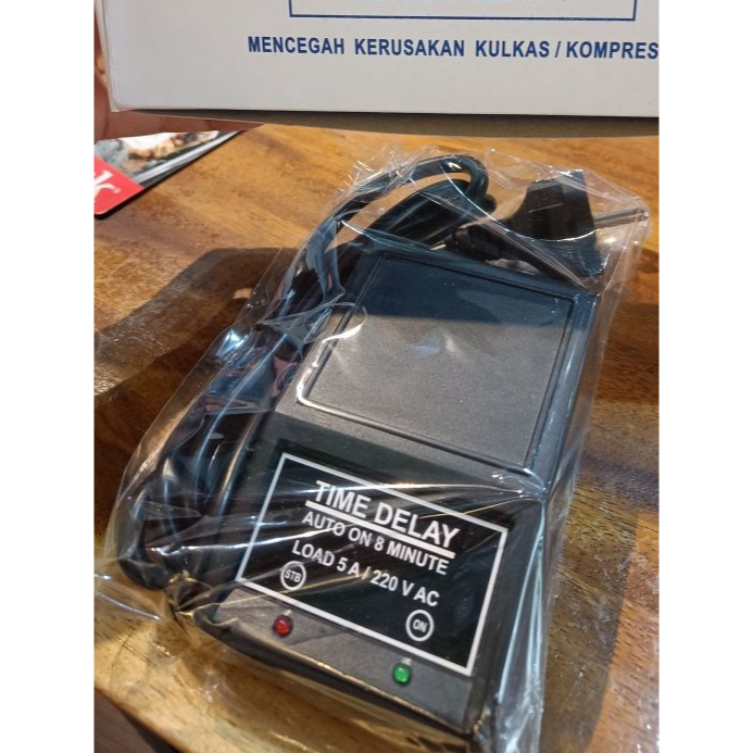 Time Delay / stabilizer Kulkas untuk keamanan kulkas anda, mencegah arus berlebih ketika awal masuk 