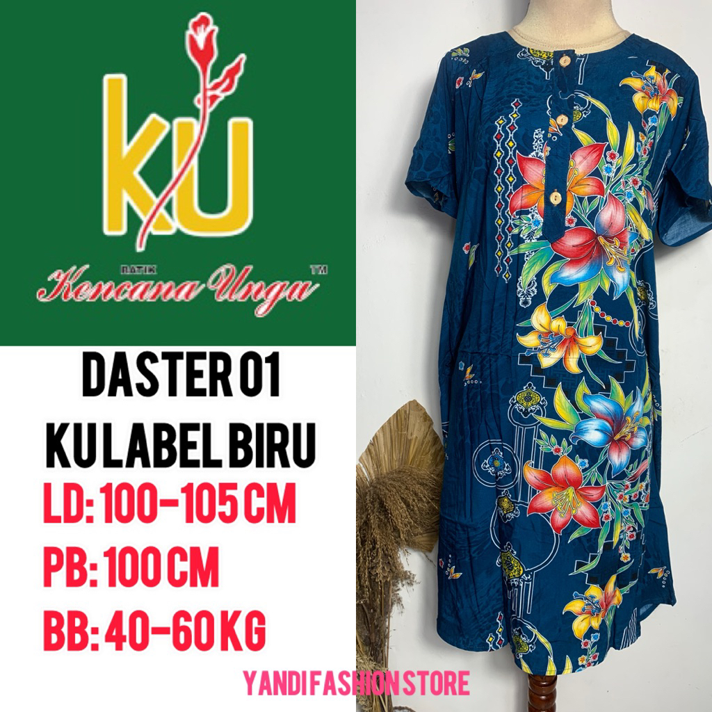 KENCANA UNGU ORI DASTER 01 LD 100-105 CM LABEL BIRU