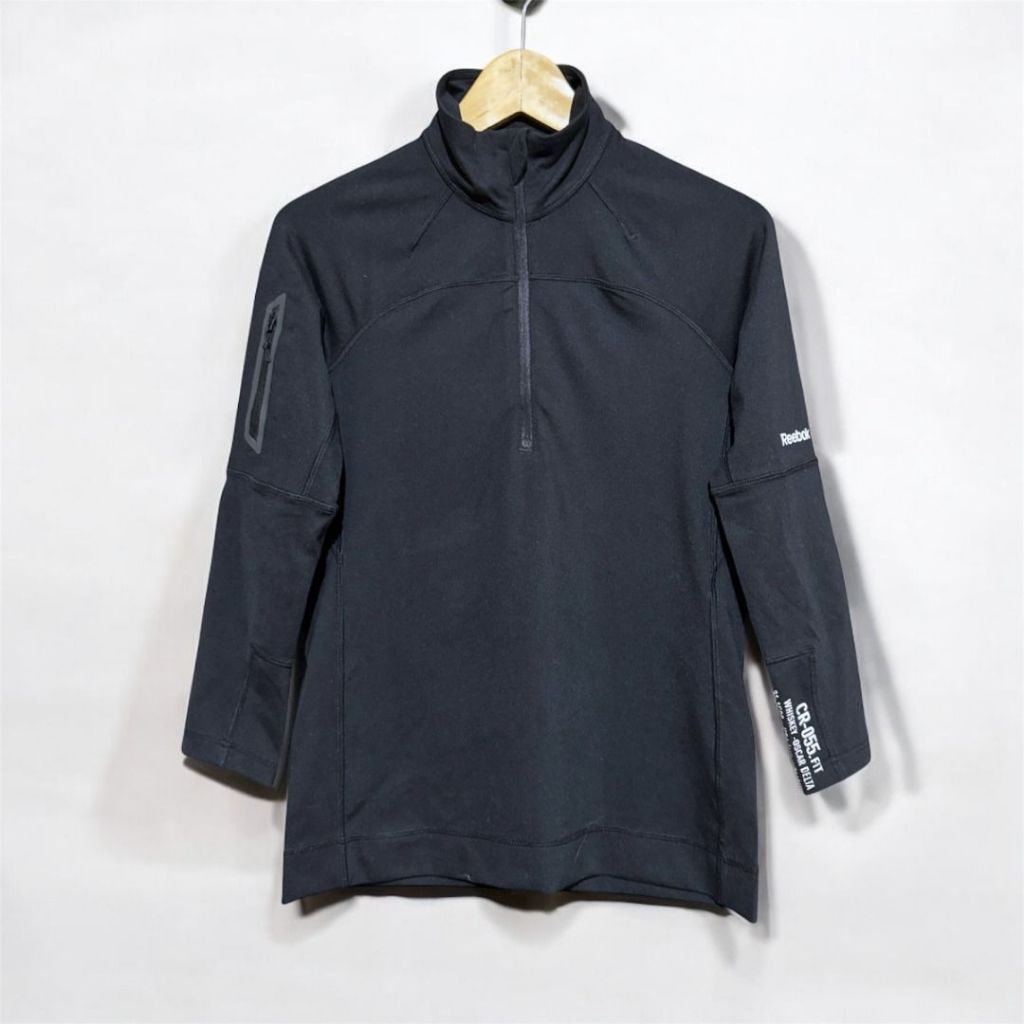 REEBOK CrossFit half-zip tracktop jacket | jaket running training gym