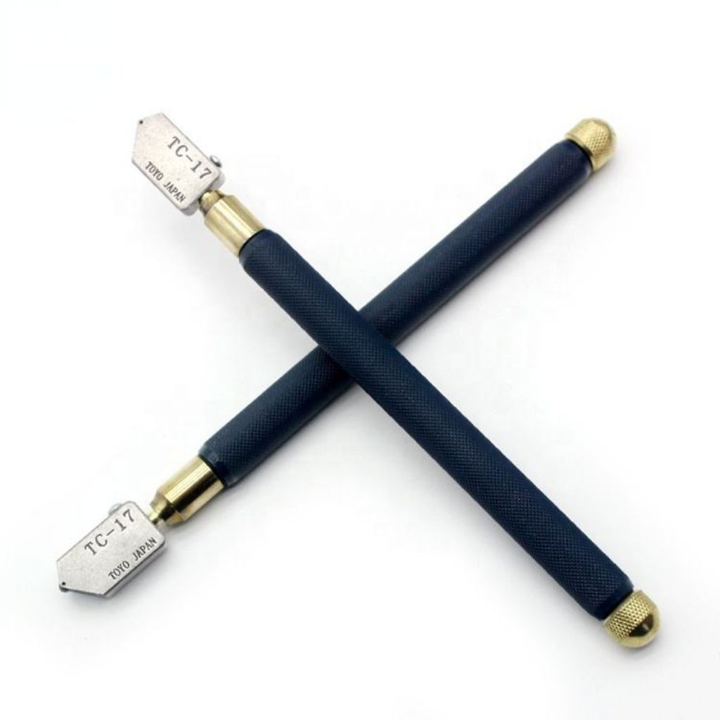 Glass Cutter Profesional TC-17 TOYO Japan – Alat Pemotong Kaca Presisi, Pisau Potong Kaca Tebal Tipi