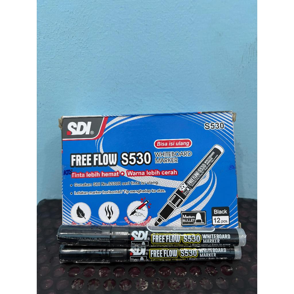 Spidol Whiteboard Marker SDI Freeflow S530