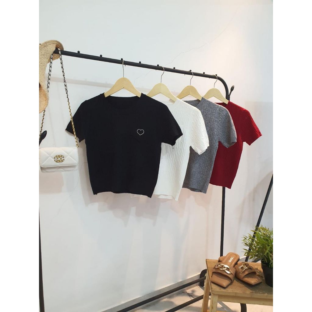 VV-002 TOP KNIT IMPORT | KAOS RAJUT IMPORT