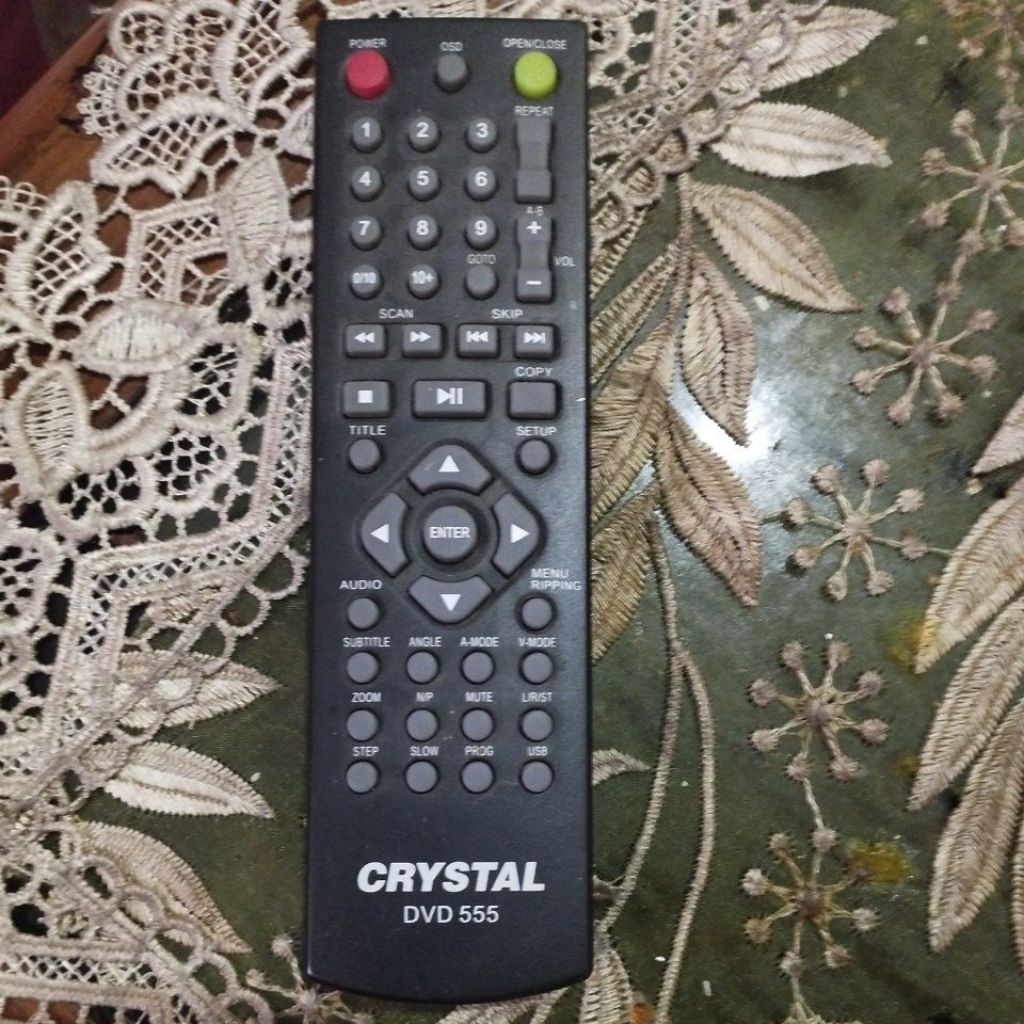 remot remote dvd crystal dvd555 DVD 555 original