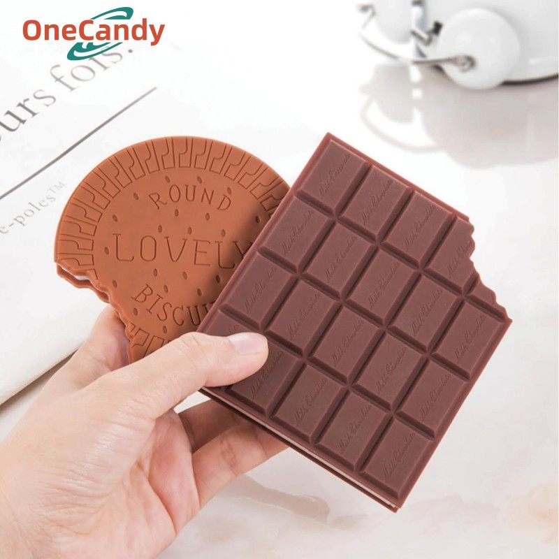 Notebook Buku Mini Note Lucu Motif Biscuit Dan Chocolate Notebook Mini Bentuk Biscuit Cokelat Lucu U