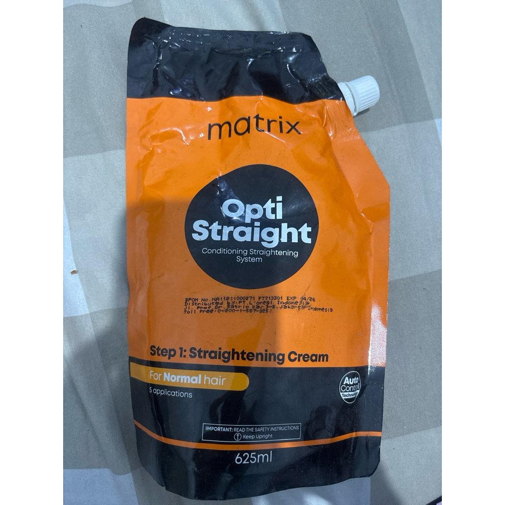 MATRIX Opti Straight normal Step 1 - 625ml Smoothing Matrix BACA DESKRIPSI