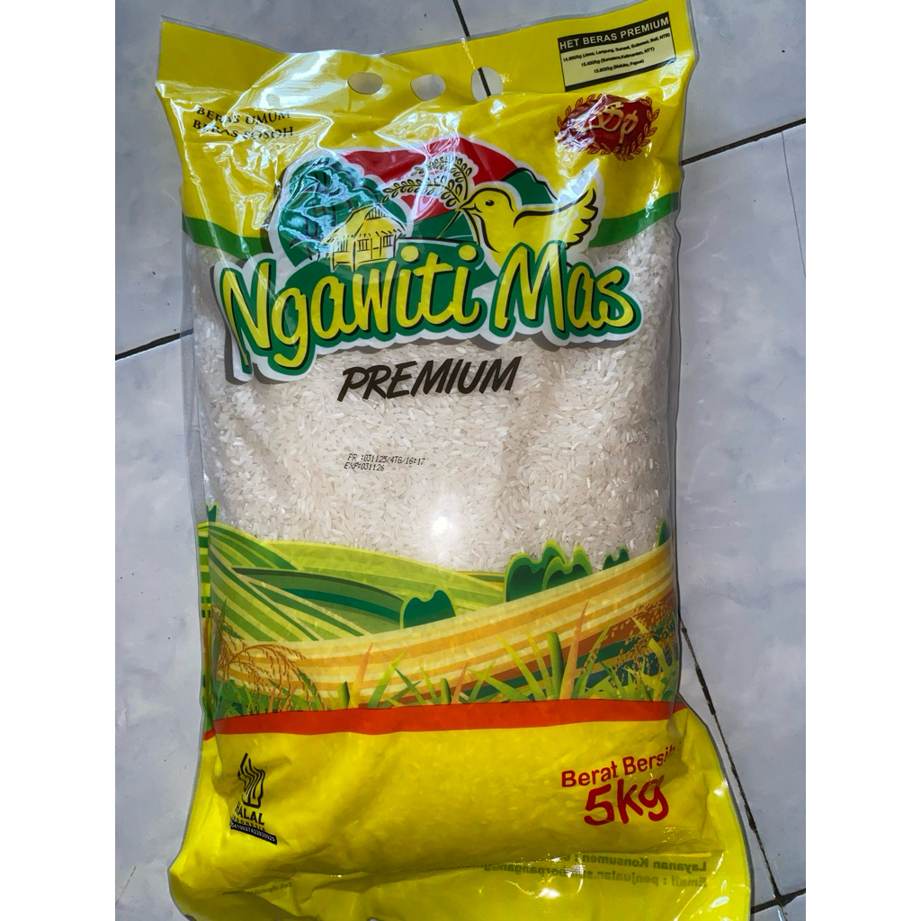 BERAS NGAWITI MAS PREMIUM 5Kg
