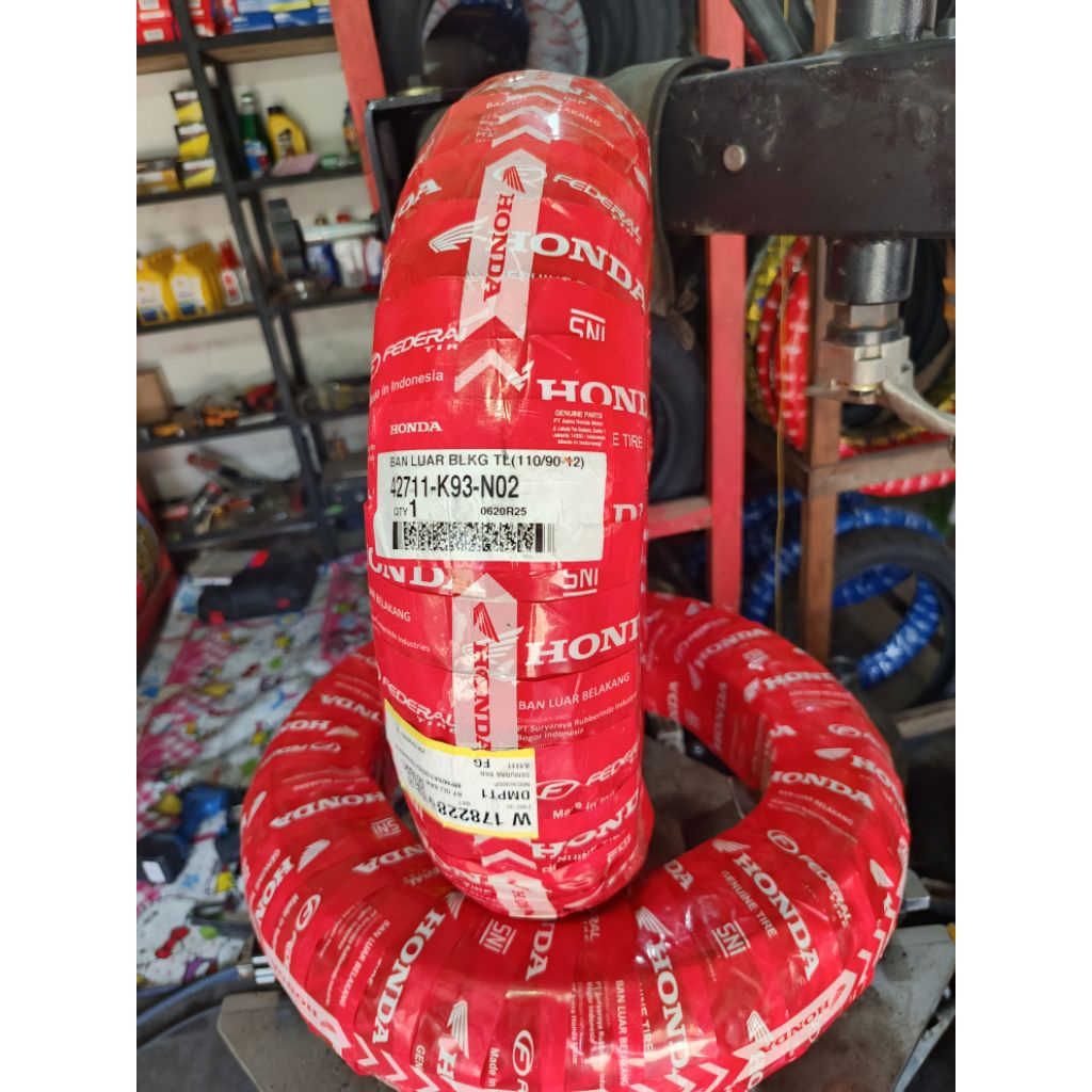 Ban Tubeless Federal 110/90-12 Scoopy belakang