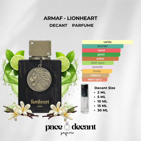 Armaf -  Lionheart Decant Parfume ( 2,5,10 ML )