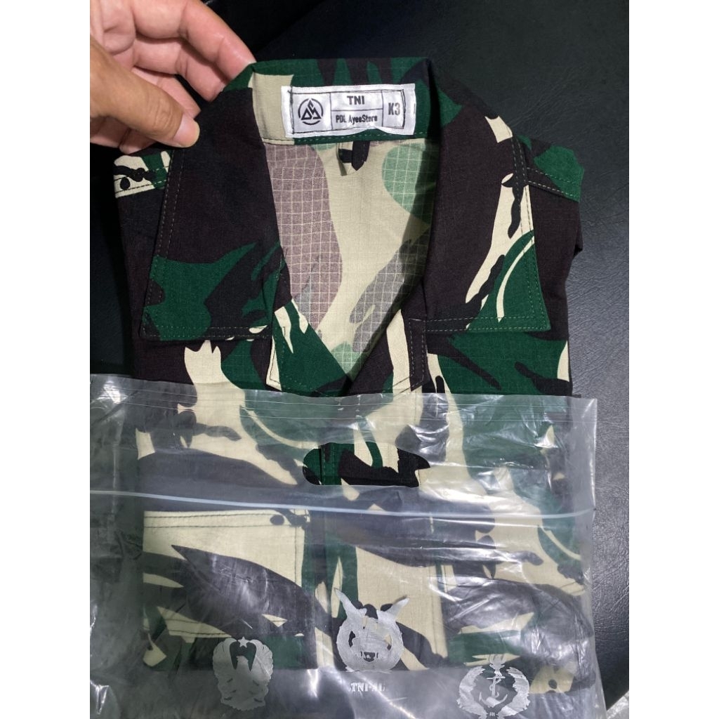 PDL MICROPOLY WOLL/PDL TNI/PDL TERBARU WARNA GELAP