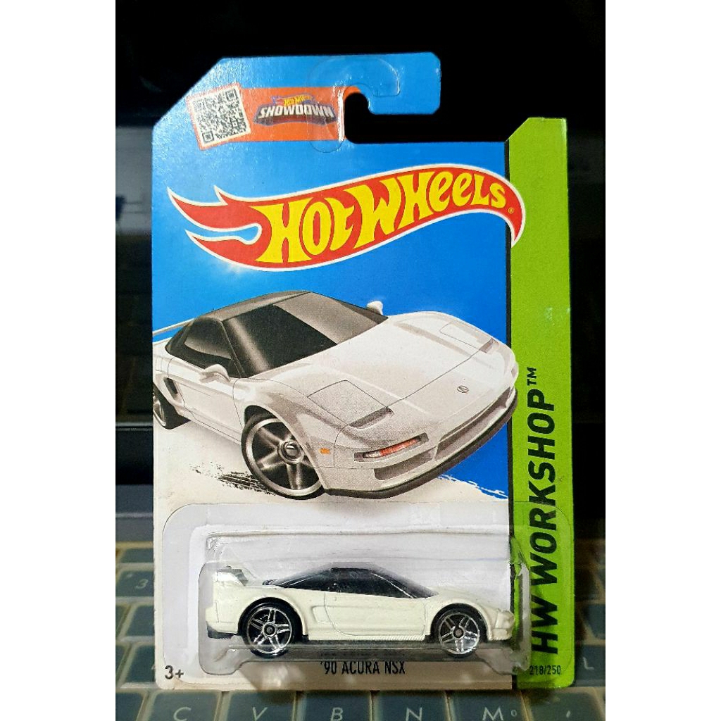 HOT WHEELS ACURA NSX WHITE JDM HW SHOW DOWN