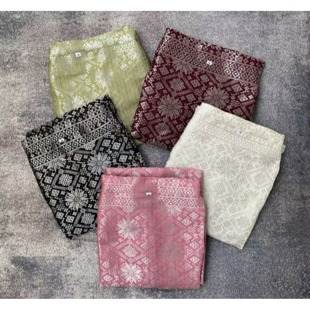 Rok Songket Span Palembang Premium/Rok Songket Span Kebaya/Rok Songket Span Pesta/Rok Songket Span K