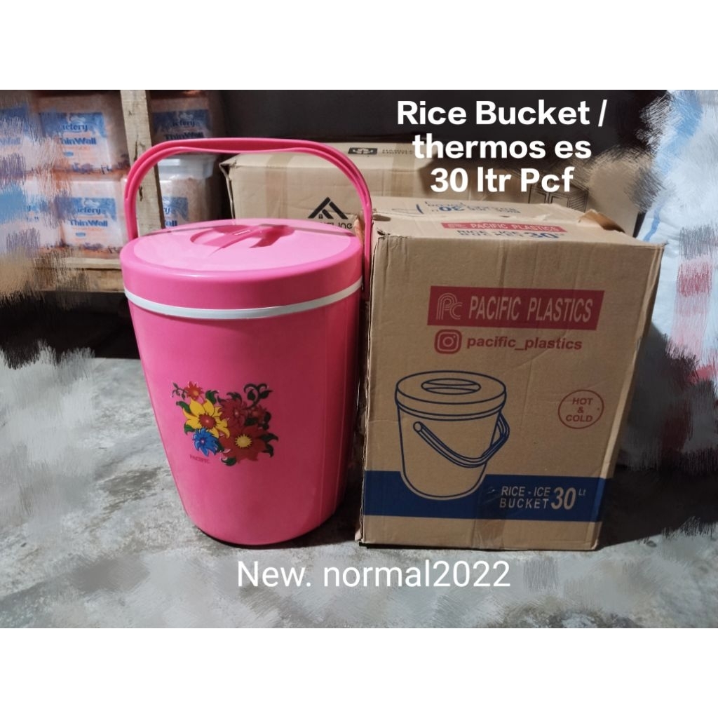 Rice Bucket / Thermos Es /Thermos Nasi 30 Liter Pcf