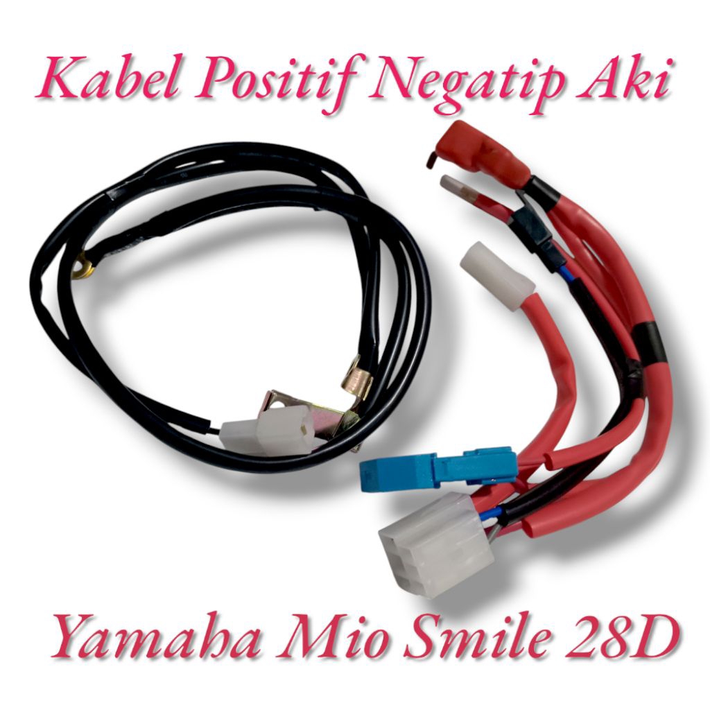 kabel aki yamaha mio smile 28d kabel positif negatip aki