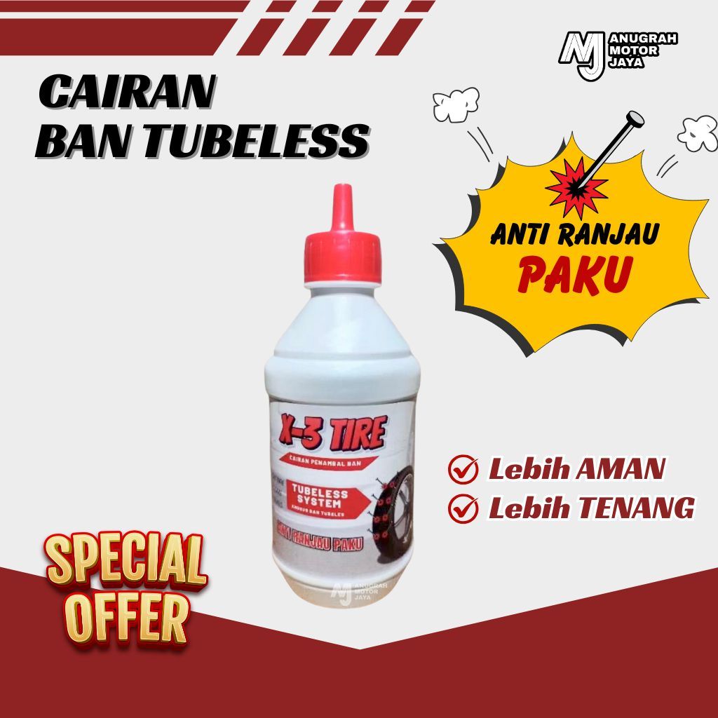 Cairan Ban Tubeless Motor 350ml