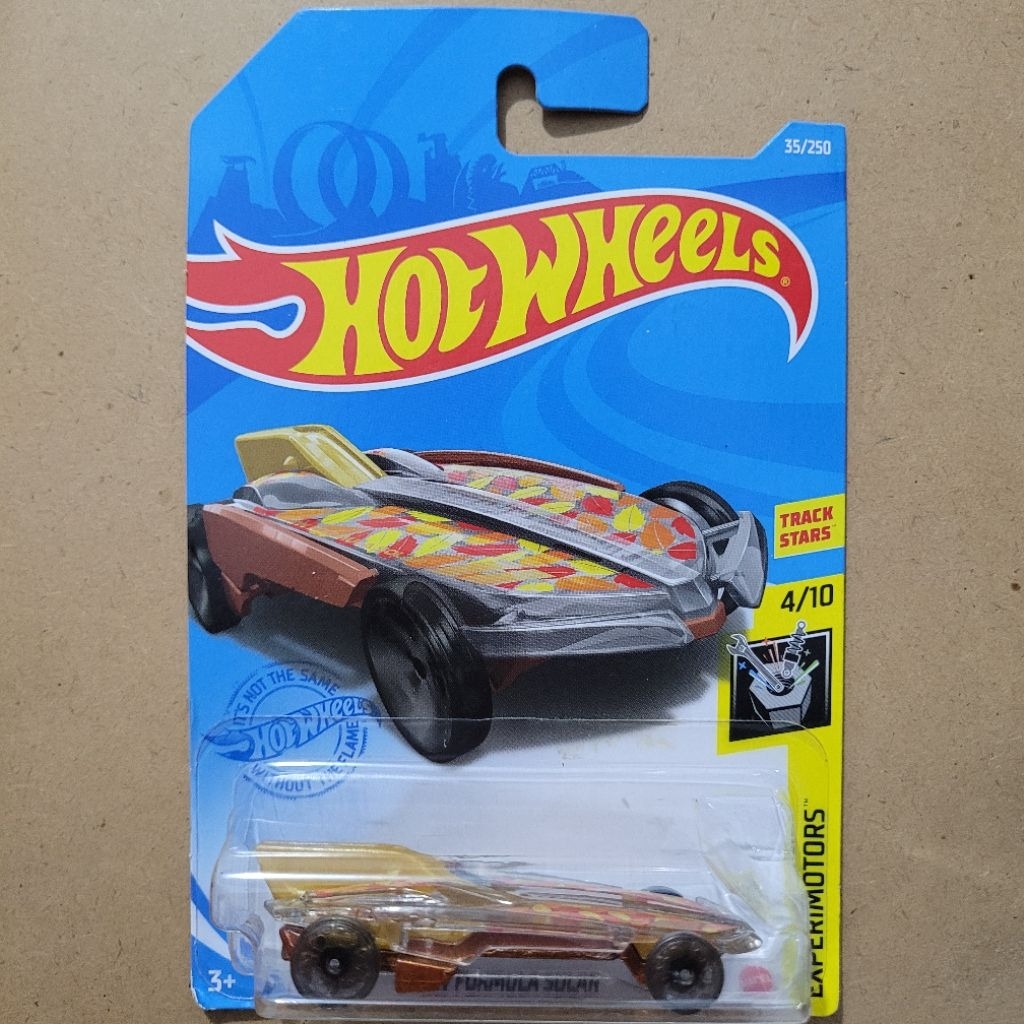 HOT WHEELS HW FORMULA SOLAR / EXPERIMOTORS [ BROWN ]