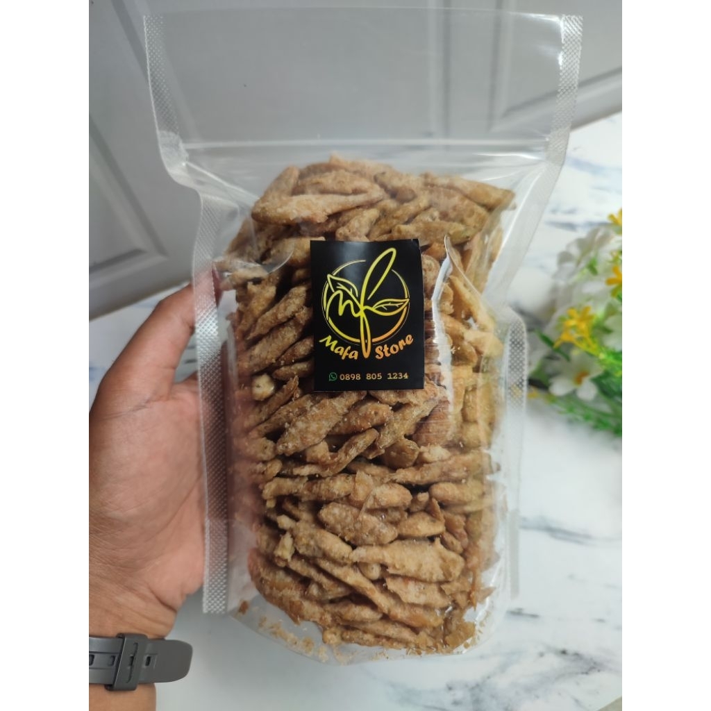 Wader Kriuk Renyah - Ikan Wader Crispy Gurih,Snack Rumahan Premium,Tahan Lama & Fresh Kemasan 1 kg