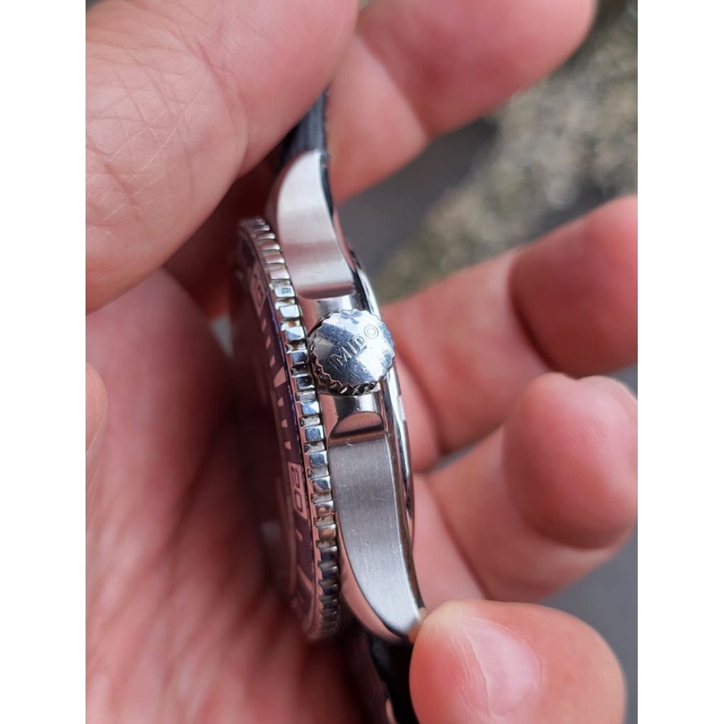 Jam tangan Mido ocean star diver / automatic / blue dial