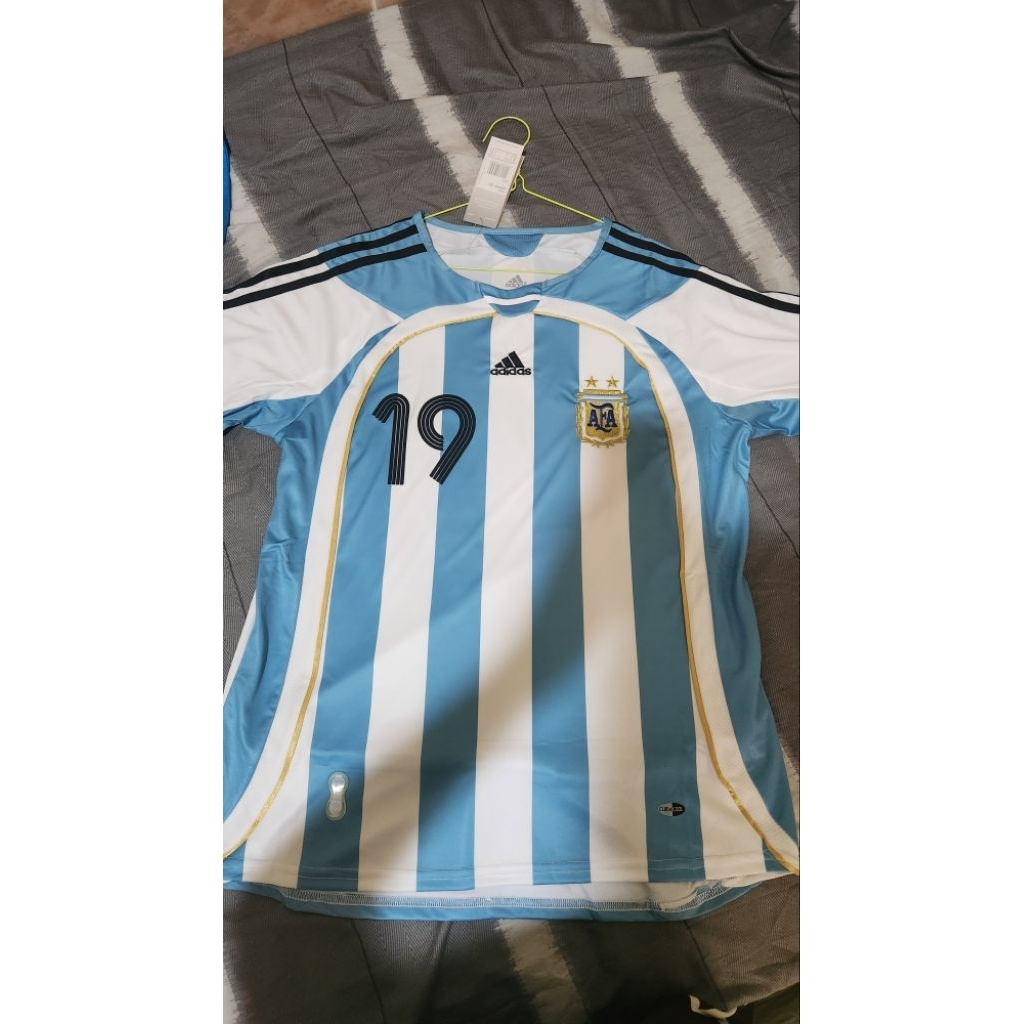 Argentina 2006 World Cup Home Jersey Messi